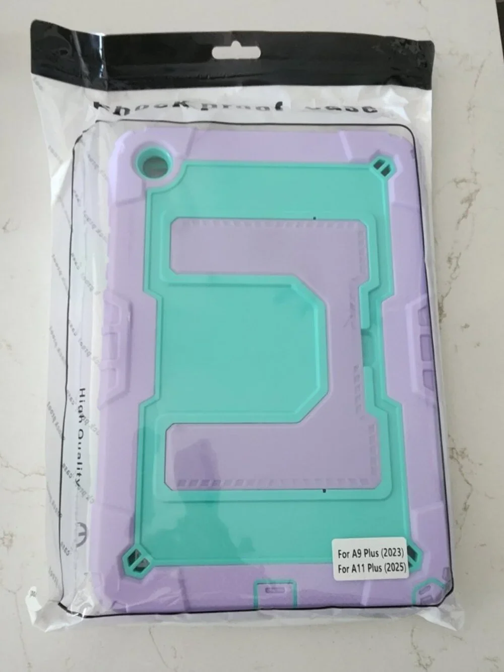 NWT: Samsung Galaxy Tab A11+/A9+ Case - Mint Green and Light Purple